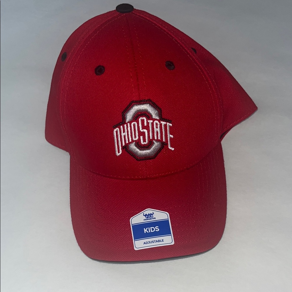 Ohio State Kids Red Adjustable Hat